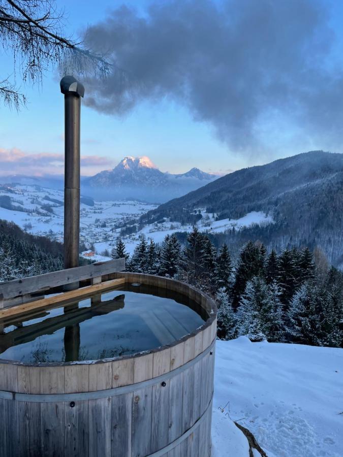 Kreitalm - Kraftplatz Im Salzkammergut Neukirchen  Eksteriør bilde